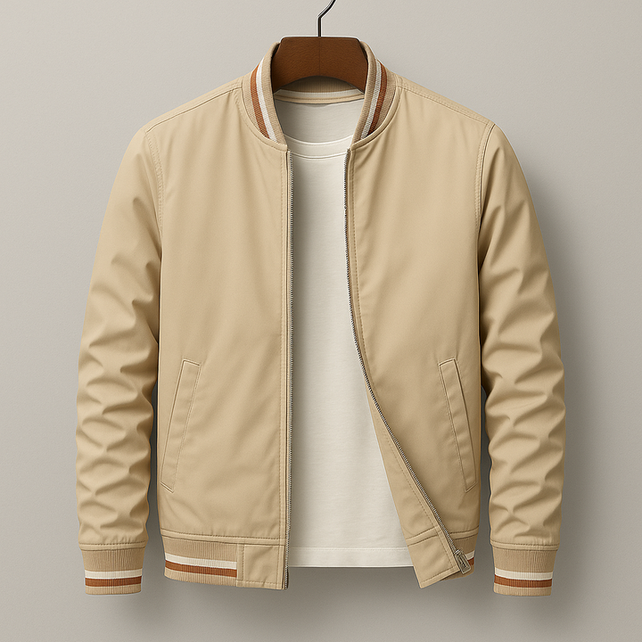 Elliot – Gestreifte Bomberjacke für einen lässigen Alltags-Look