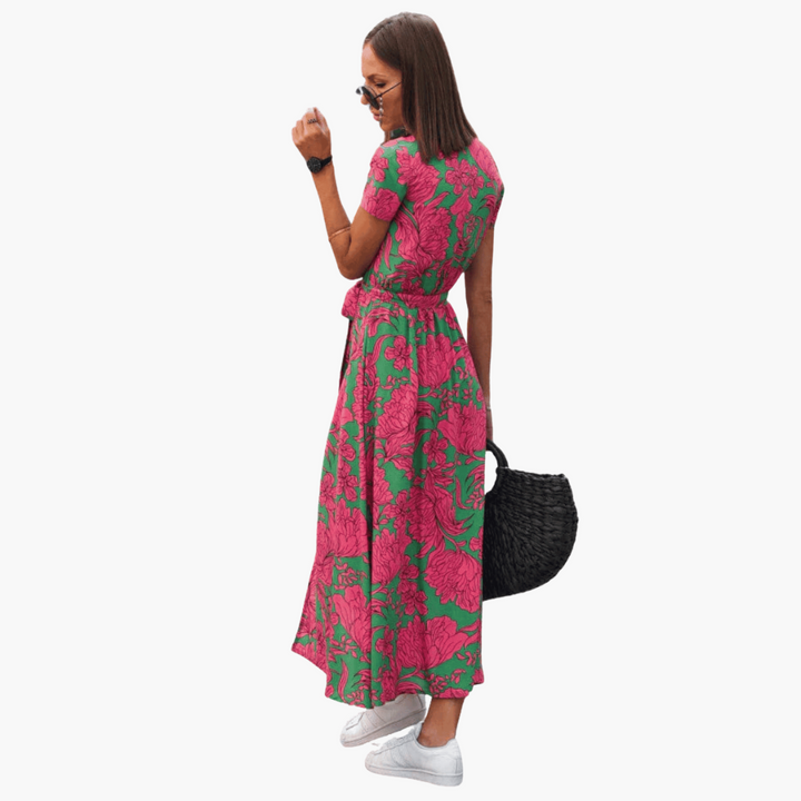 Celeste | Elegantes Wickelkleid