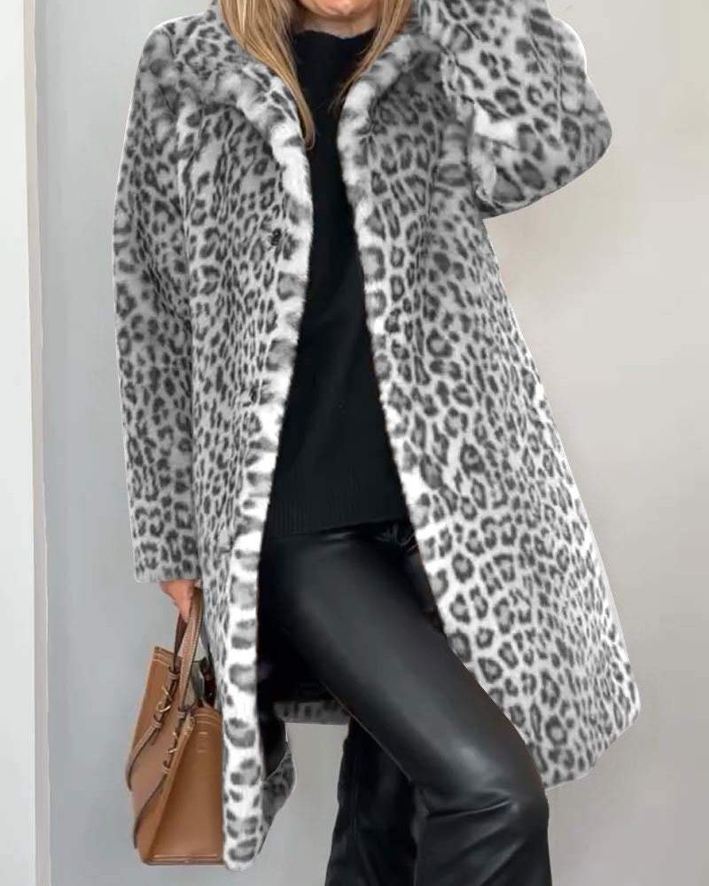 Mariotte – Elegante Leopardenmuster-Jacke