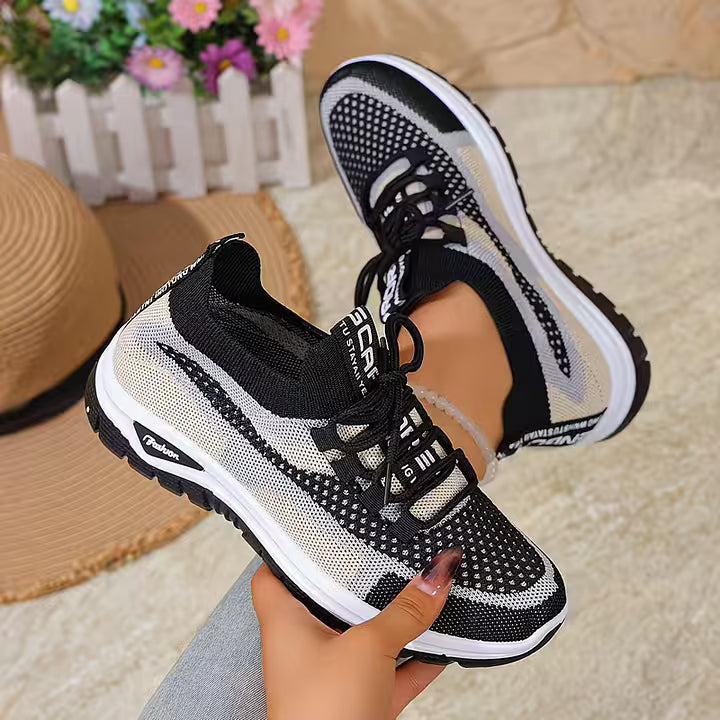 Ria – Atmungsaktive Mesh-Sneaker mit Farbverlauf