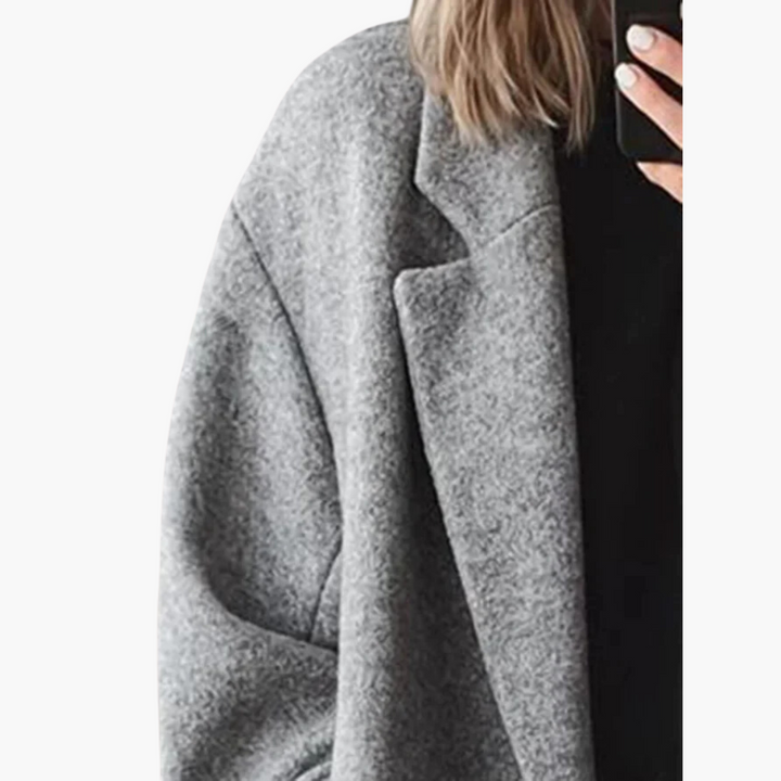 Phoebe | Kuscheliger langer Mantel