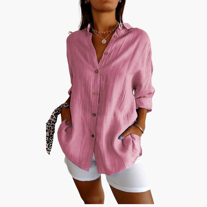 Sienna | Elegante Plisseebluse
