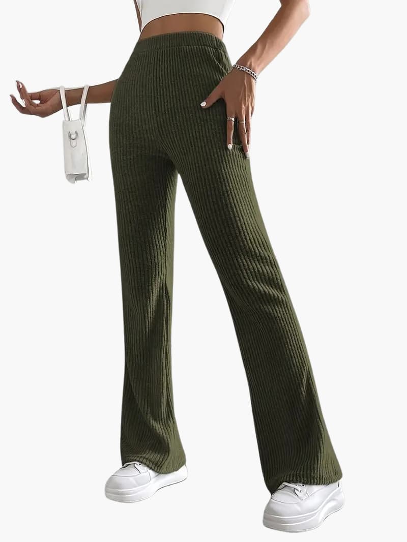 Jade | Lässige Hose mit hoher Taille