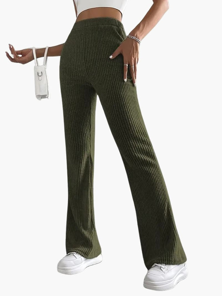 Jade | Lässige Hose mit hoher Taille