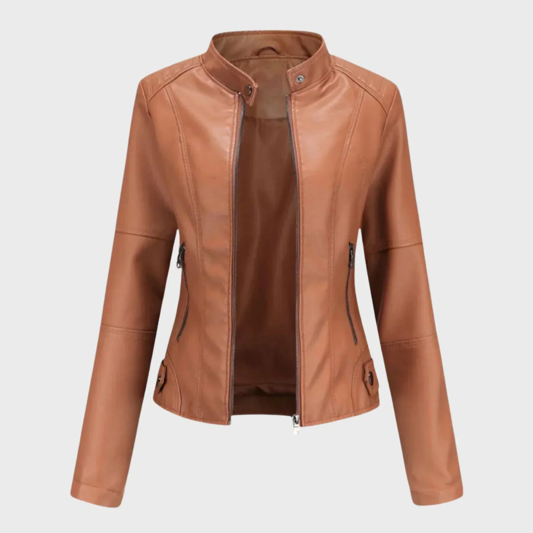 Mabelle – Alltagstaugliche Lederjacke mit zeitloser Eleganz
