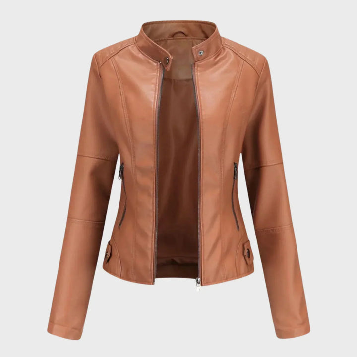 Mabelle – Alltagstaugliche Lederjacke mit zeitloser Eleganz