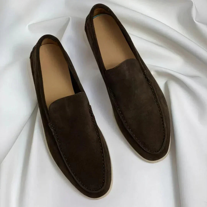 Mike - Elegante Wildleder-Slipper