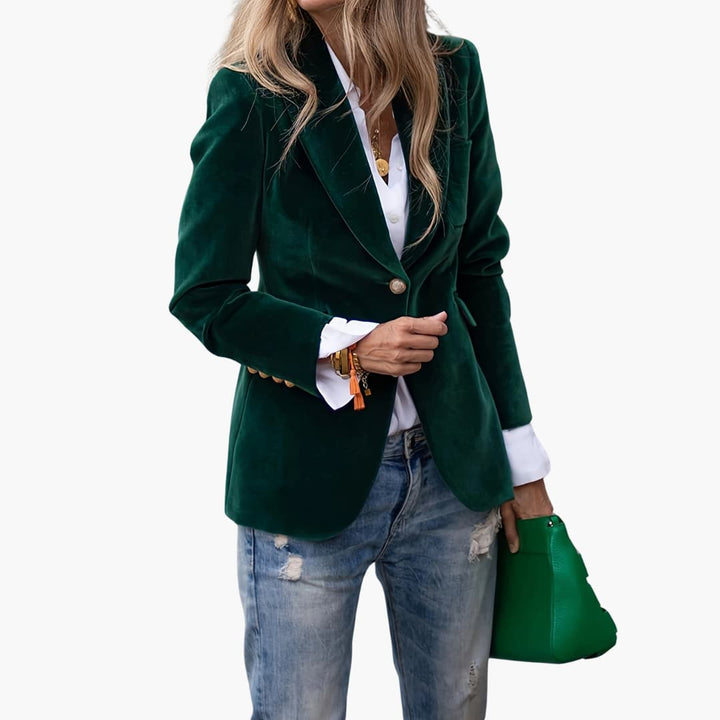 Maya | Eleganter Retro-Blazer einreihig