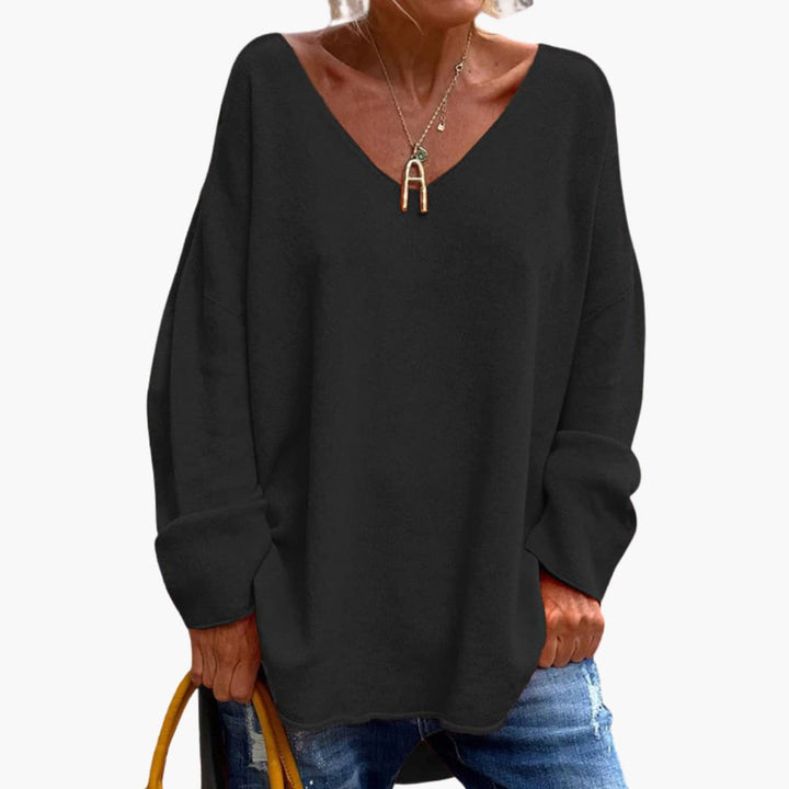 Emelin | Oversized Langarmshirt