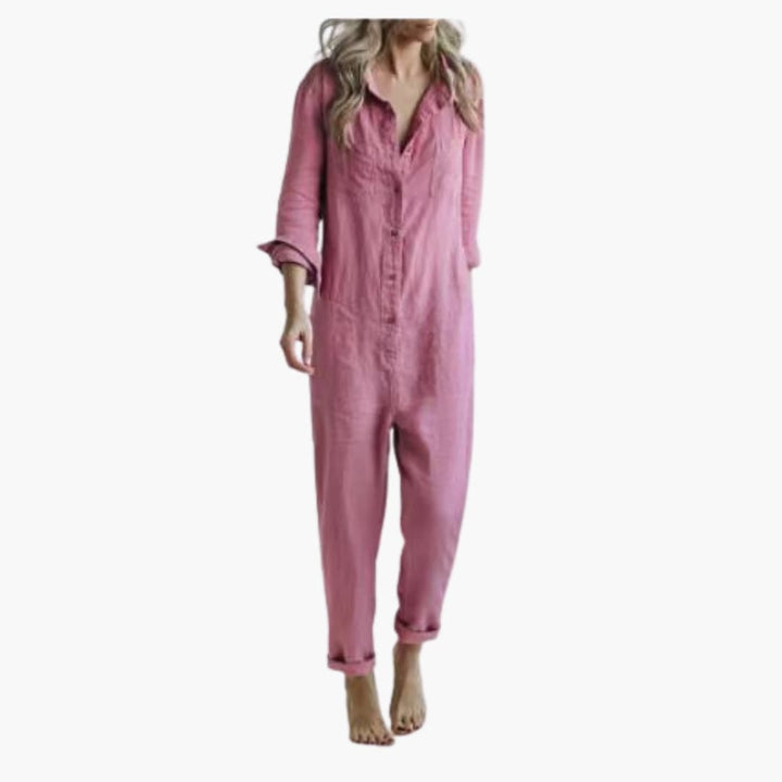 Martha | Elegantes Langarm-Jumpsuit