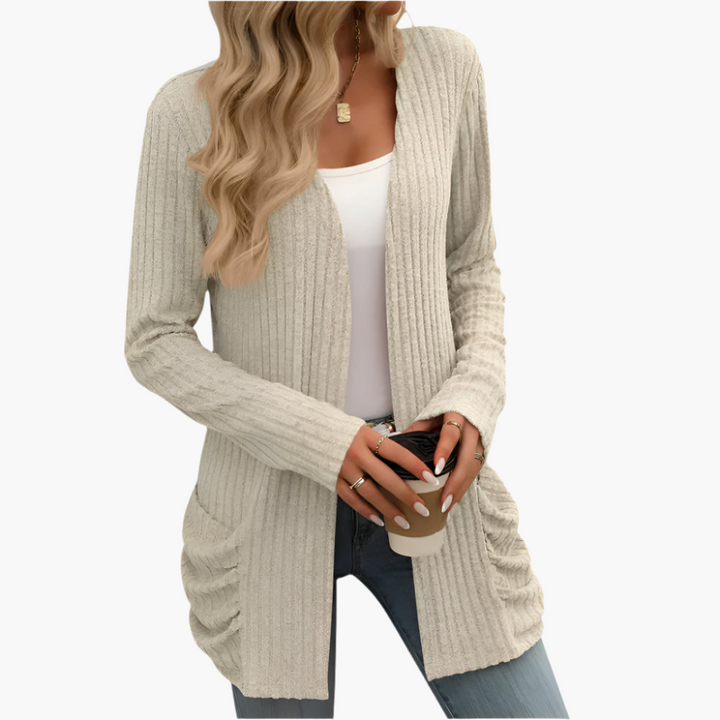 Violett | Strickjacke