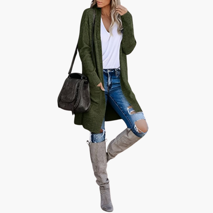 Holly | Legere Strickjacke mit Taschen