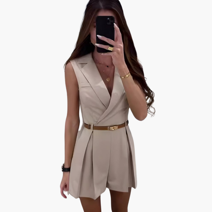 Rosie | Schicker ärmelloser Jumpsuit