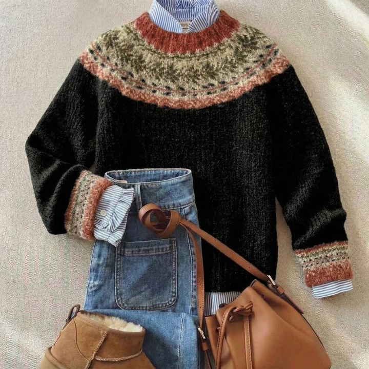Beverly – Heritage Norweger-Strickpullover