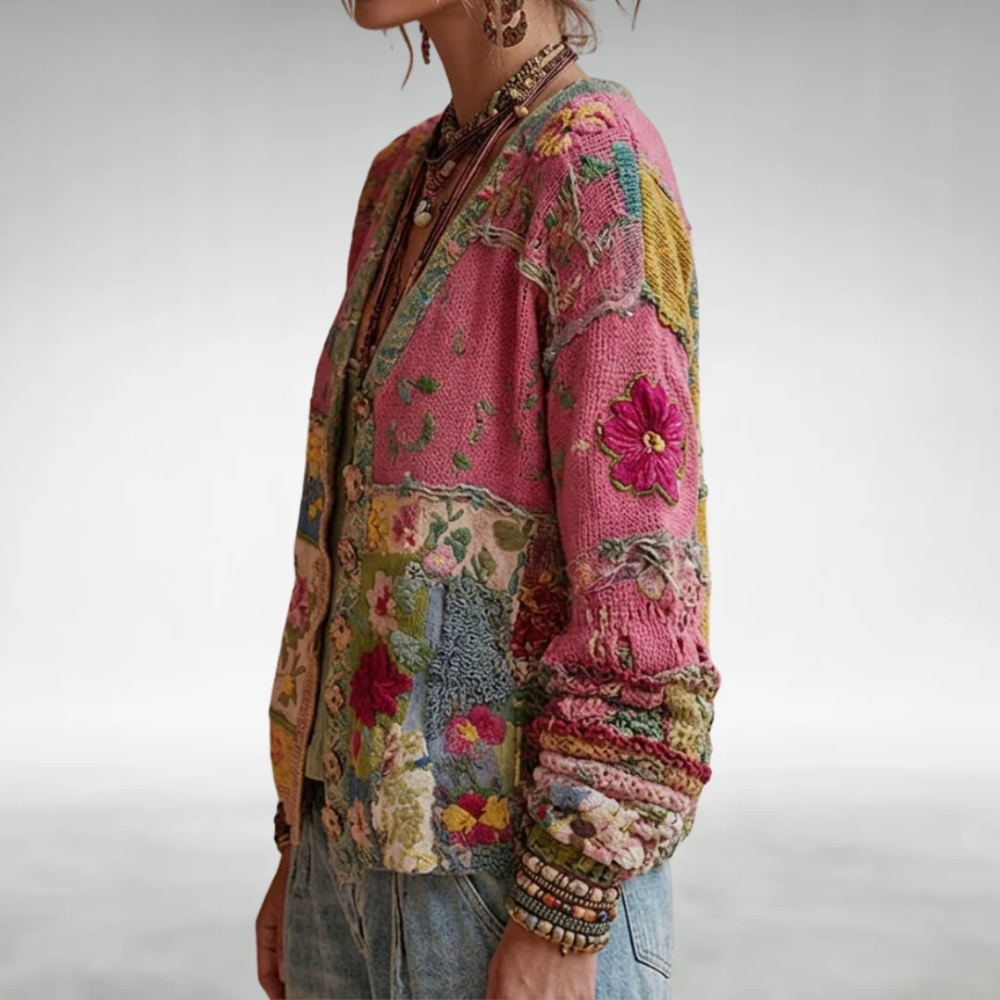 Collins – Ultraweiche Boho-Strickjacke