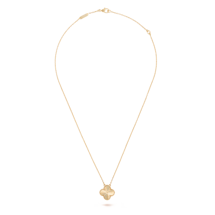 KLEEBLATT | Goldene Halskette