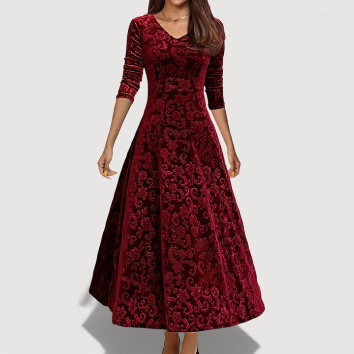 Sia - Elegantes Samtkleid