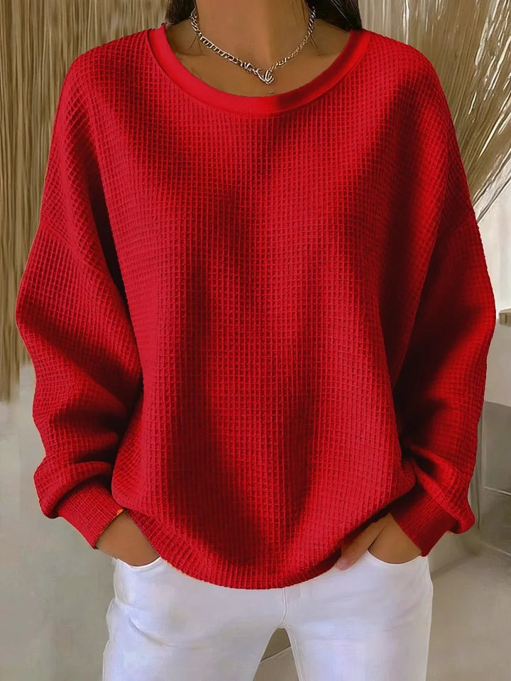 Trina – Klassischer kuscheliger Strickpullover