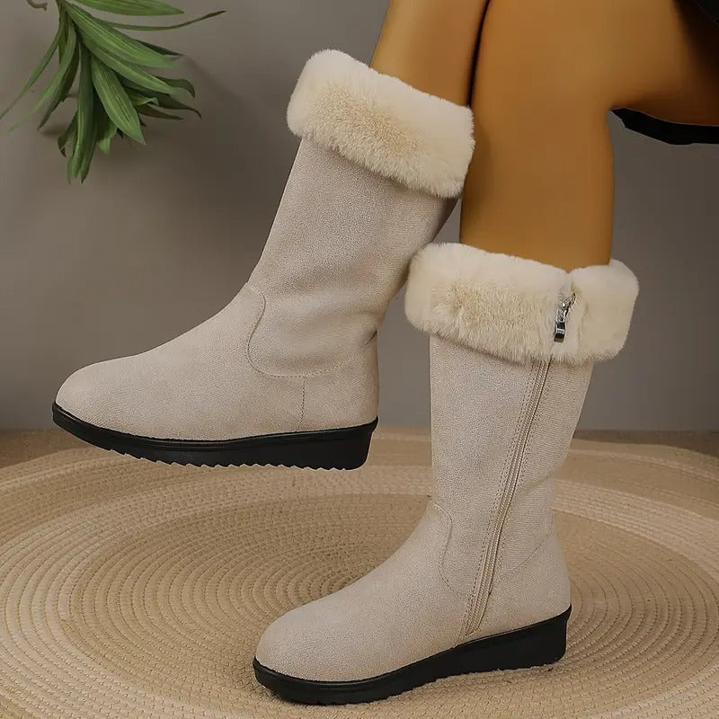 Alena – Orthopädische Winterstiefel aus Leder