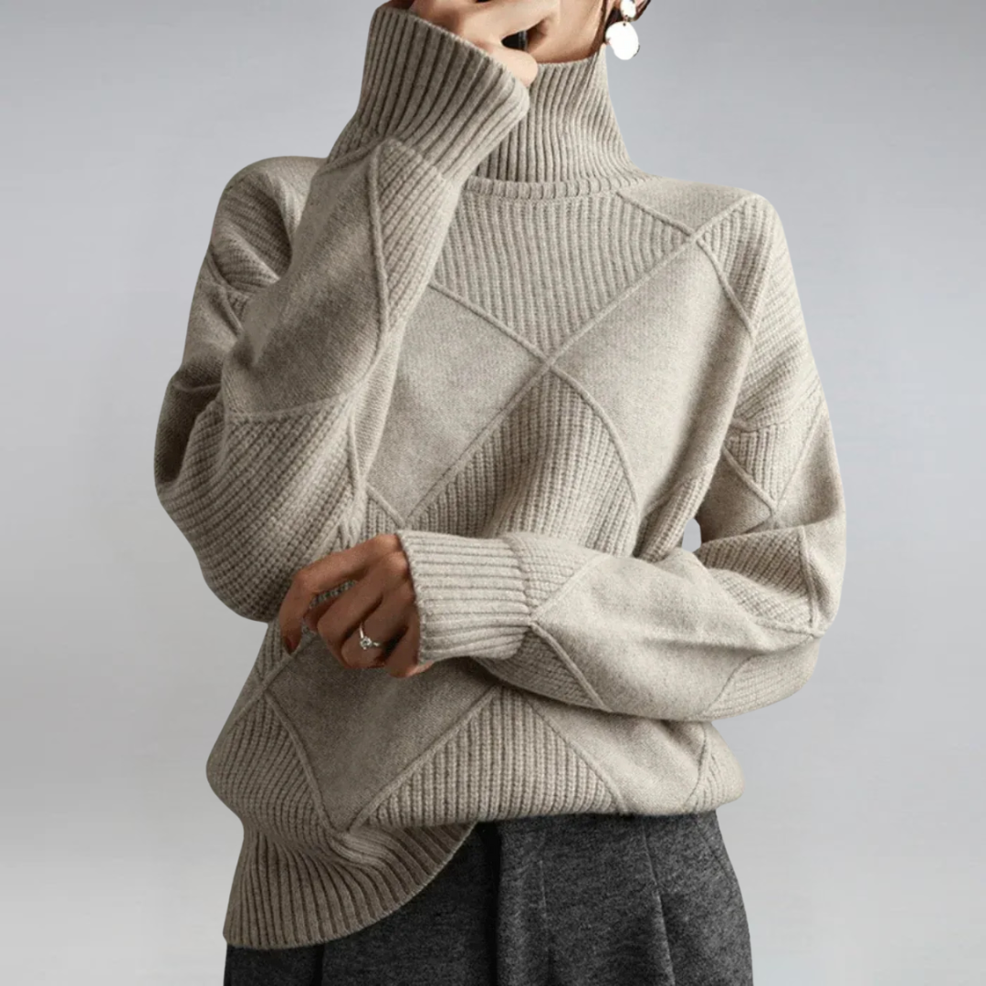 Leilani – Luxuriöser Rollkragenpullover