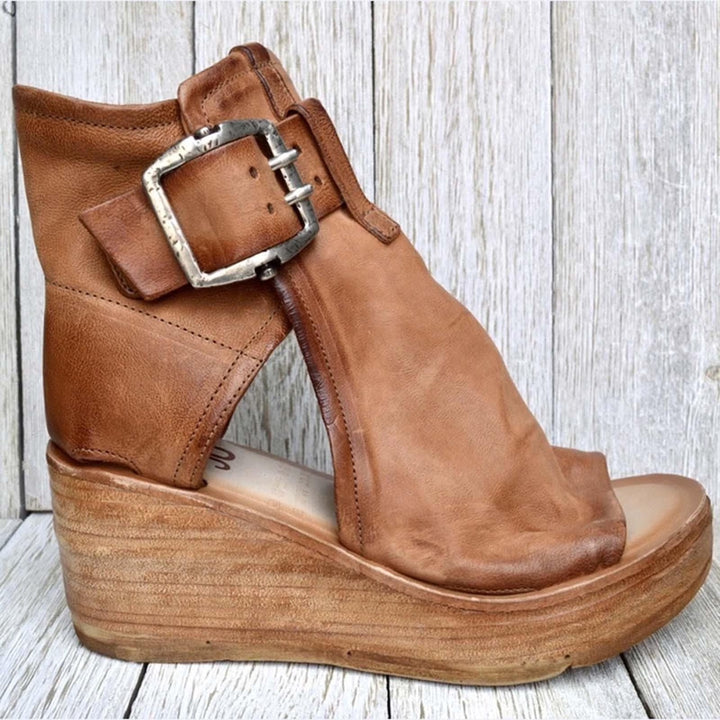 Jiana - Handgefertigte Sandalen aus Öko-Leder