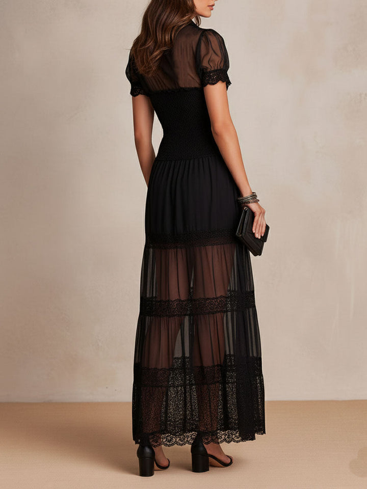 Jinne - Elegantes Boho-Maxikleid