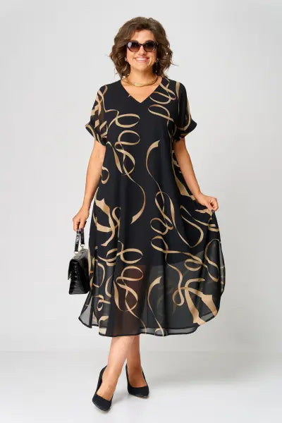 Gloria – Gemütliches, elegantes Midikleid