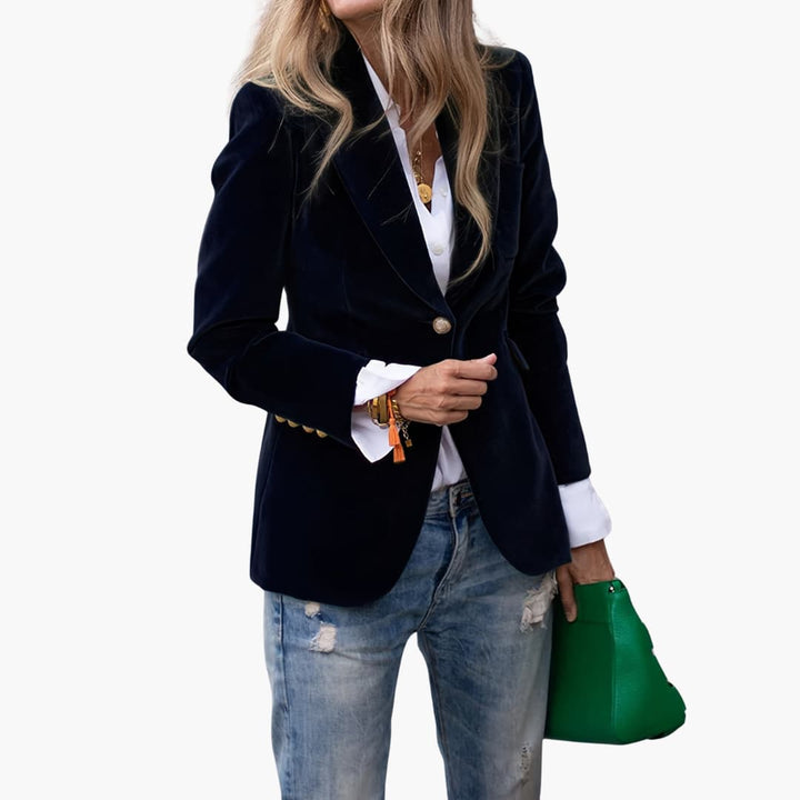 Maya | Eleganter Retro-Blazer einreihig
