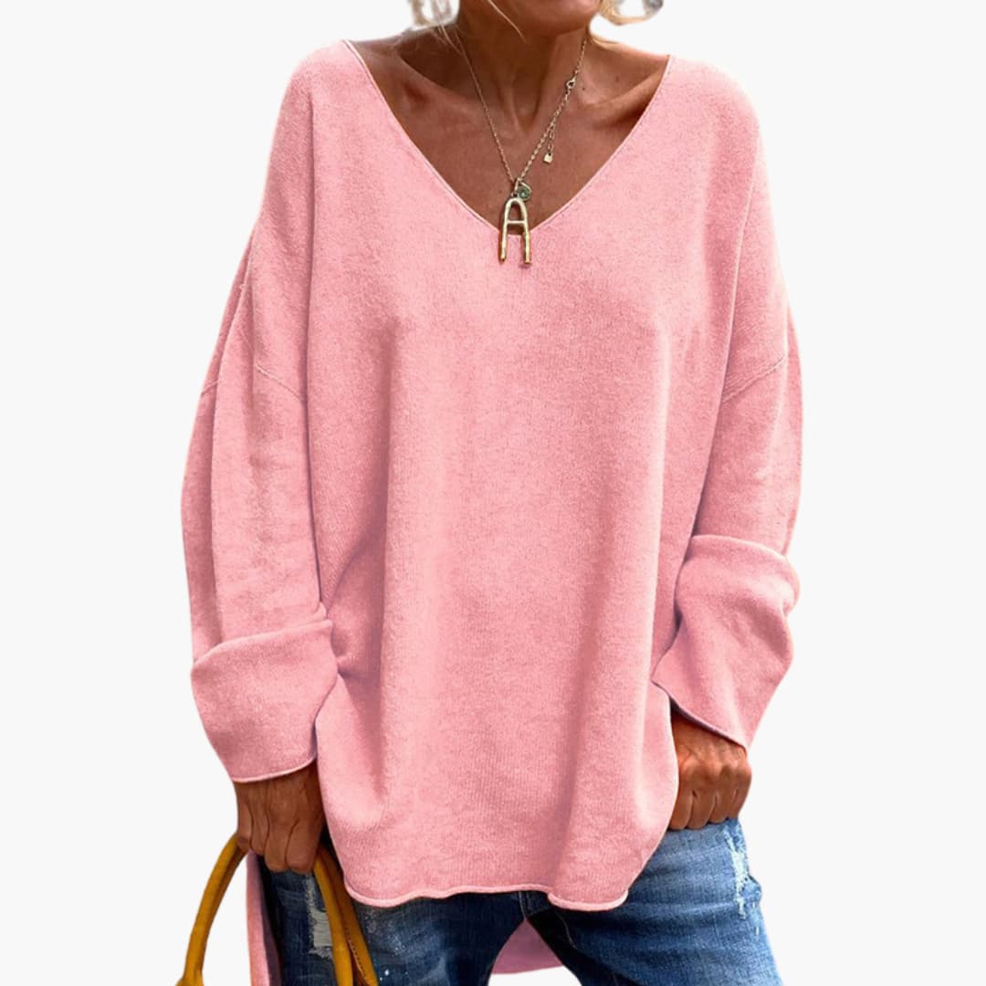 Emelin | Oversized Langarmshirt