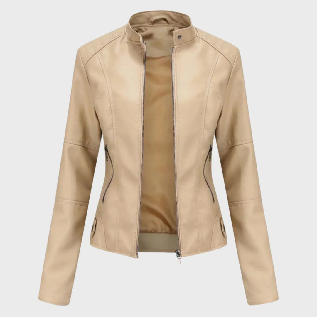 Mabelle – Alltagstaugliche Lederjacke mit zeitloser Eleganz