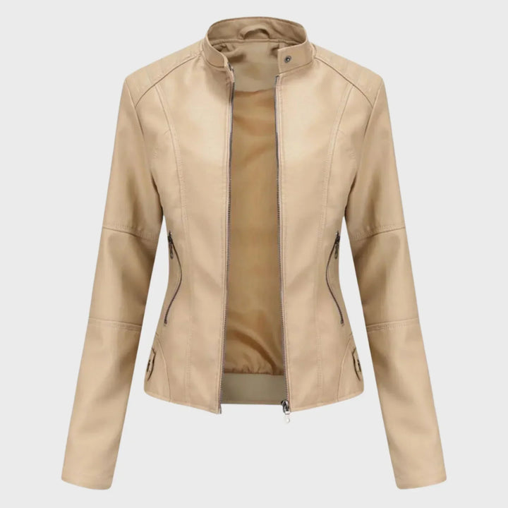 Mabelle – Alltagstaugliche Lederjacke mit zeitloser Eleganz