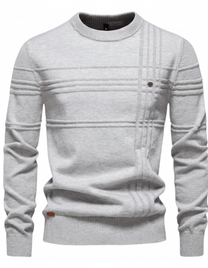 Seve – Eleganter karierter Pullover
