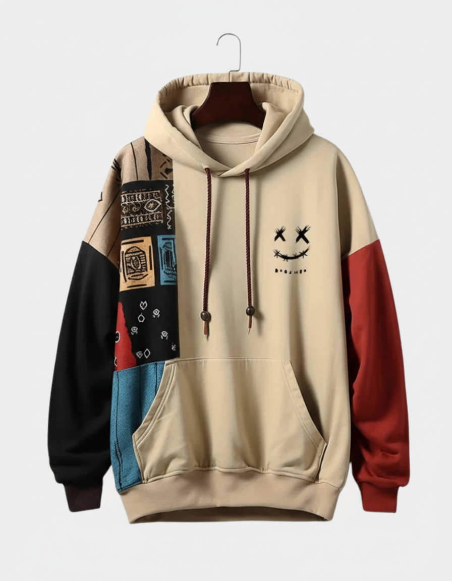 Zian – Urban Patchwork-Hoodie