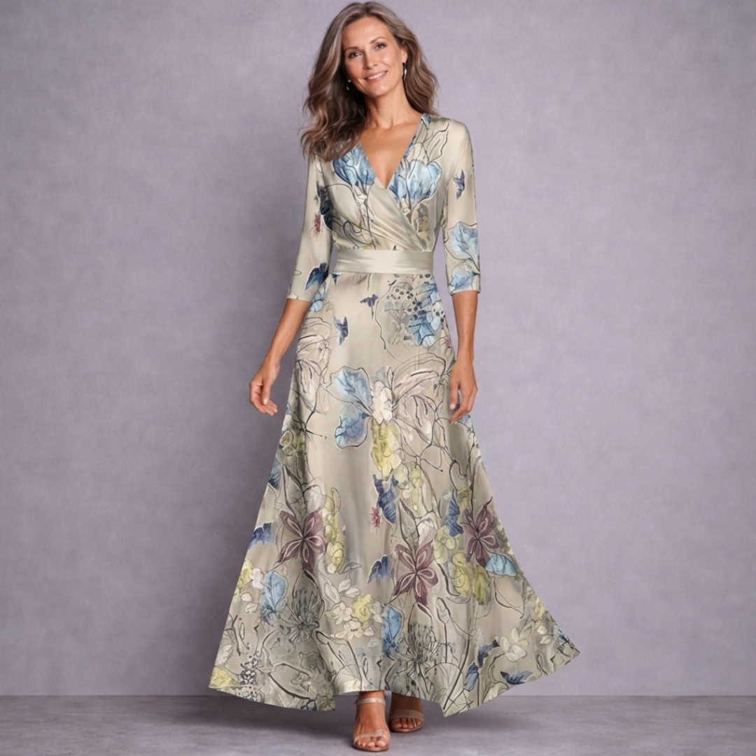 Marga – Elegantes Maxikleid