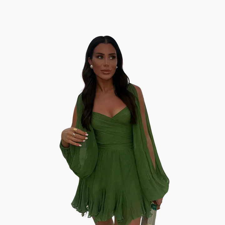 Rosie | Minikleid mit Ballonärmeln