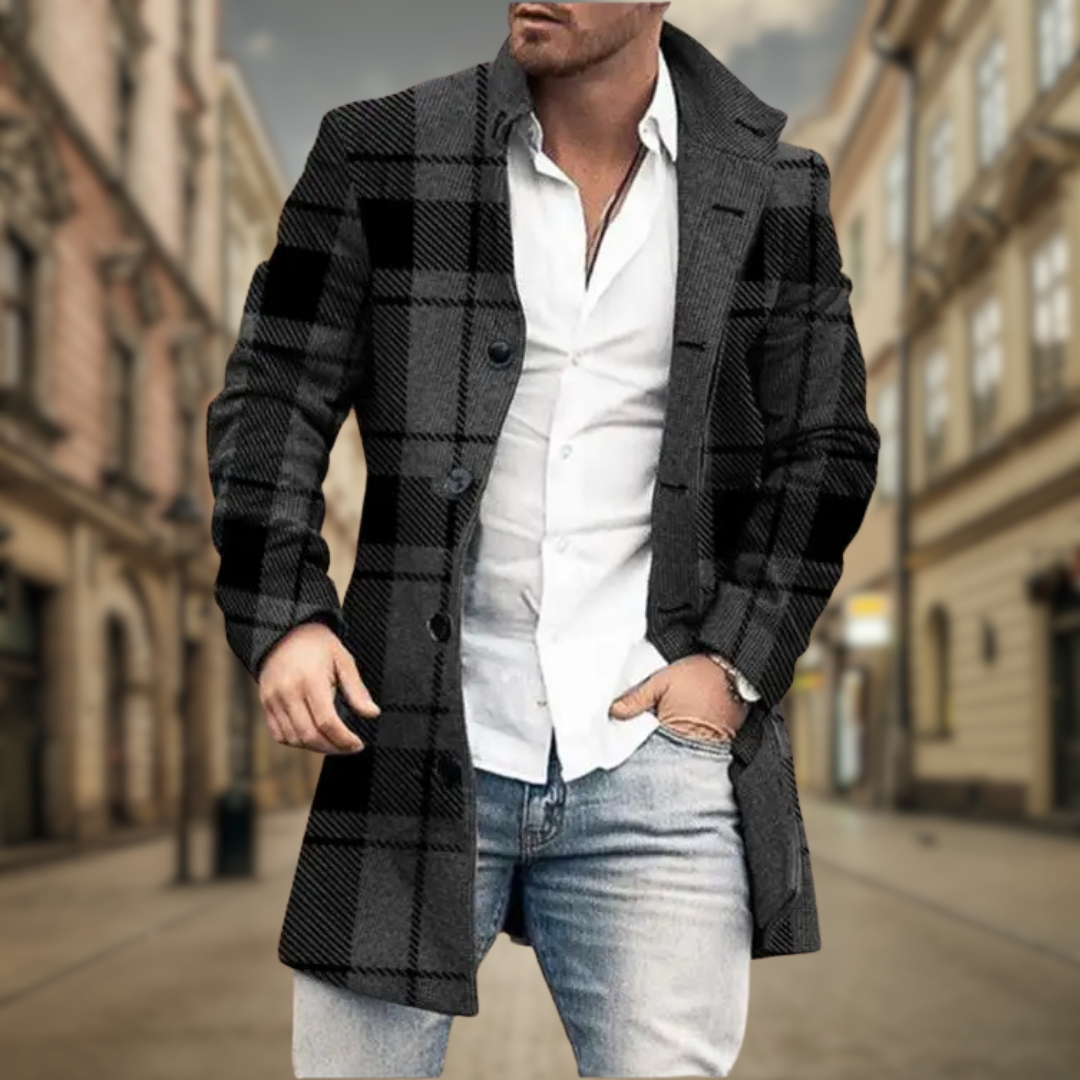 Daryl – Elegantes Wollmischmantel für Herren