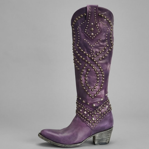 Rufa - Western-Stiefel mit kniehohem Schaft