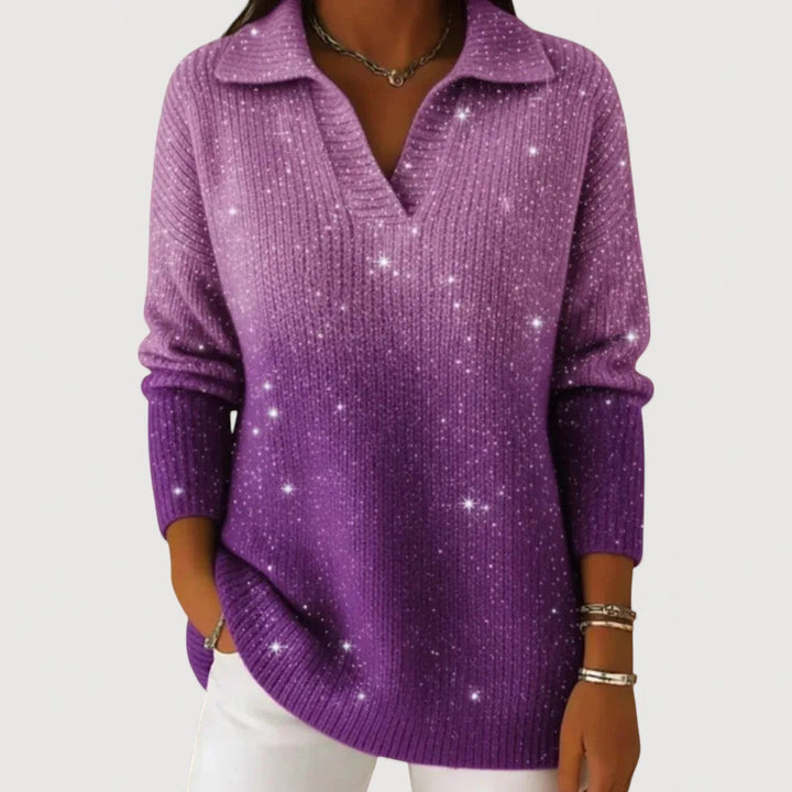 Marrie – Glitzer-Strickpullover