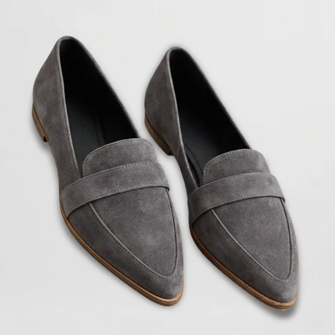Loren - Orthopädische Loafer aus weichem Wildleder