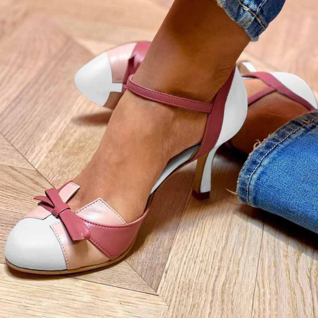 Rika - Vintage orthopädische Pumps mit Stütze