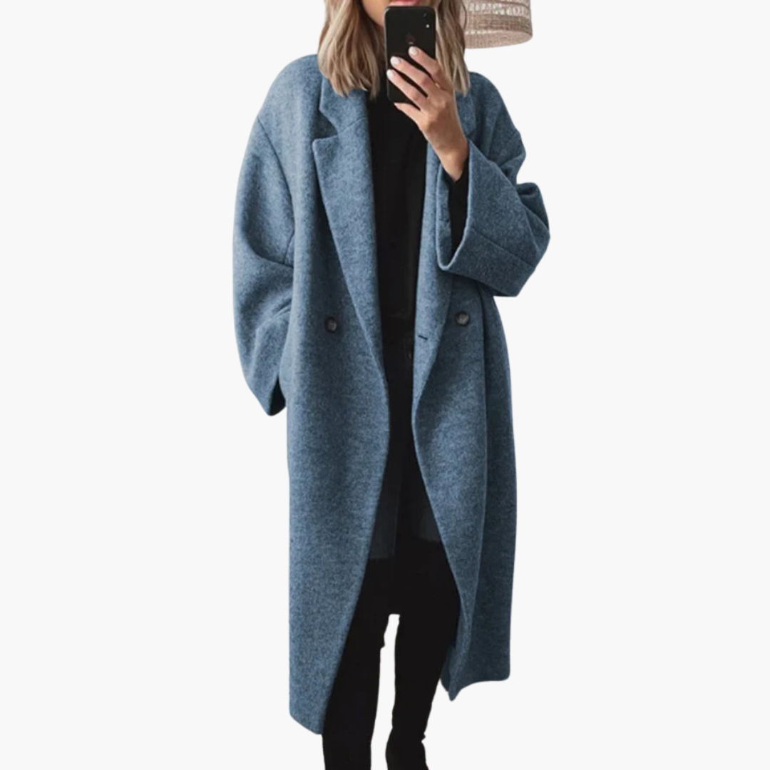 Tilly | Kuscheliger langer Mantel