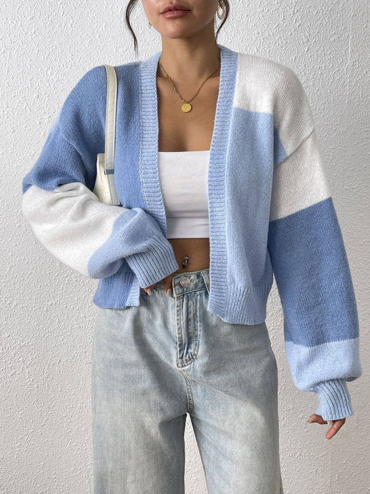 Adline | Colour-Block-Cardigan