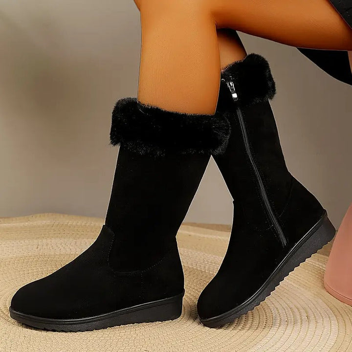 Alena – Orthopädische Winterstiefel aus Leder