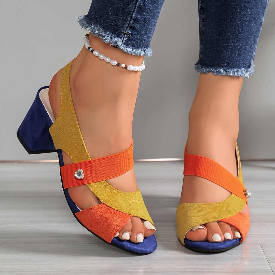 Adelaide – Orthopädische Komfort-Blockabsatzschuhe