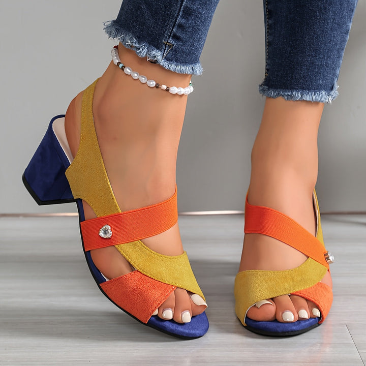 Adelaide – Orthopädische Komfort-Blockabsatzschuhe