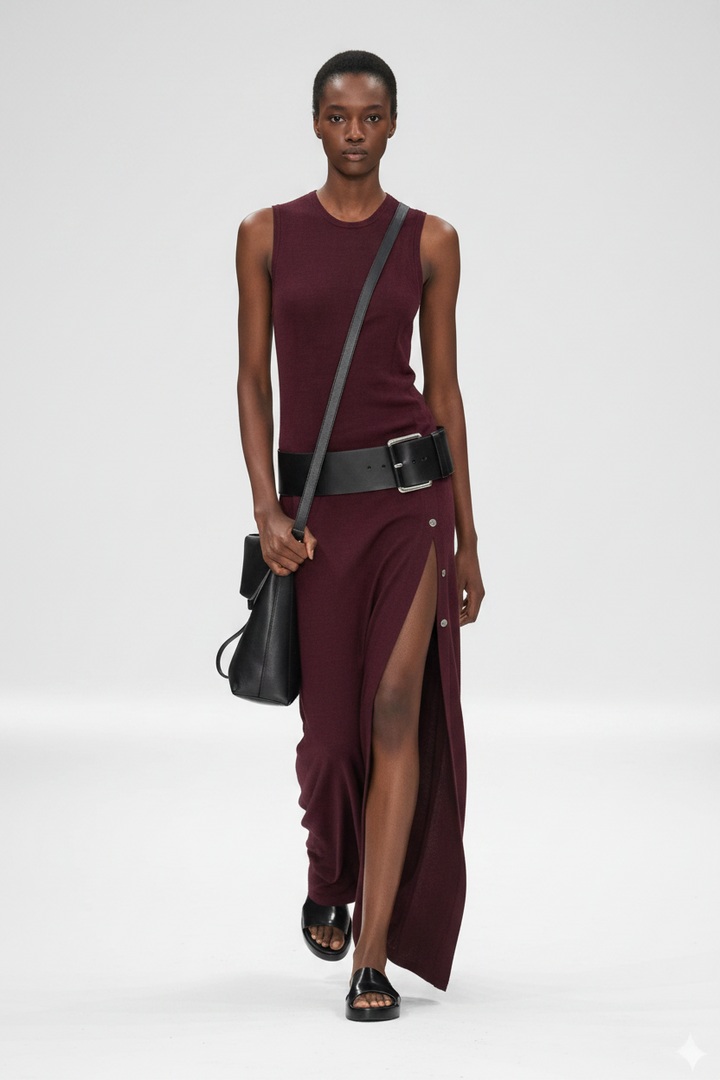 Alessia – Stretch-Maxikleid
