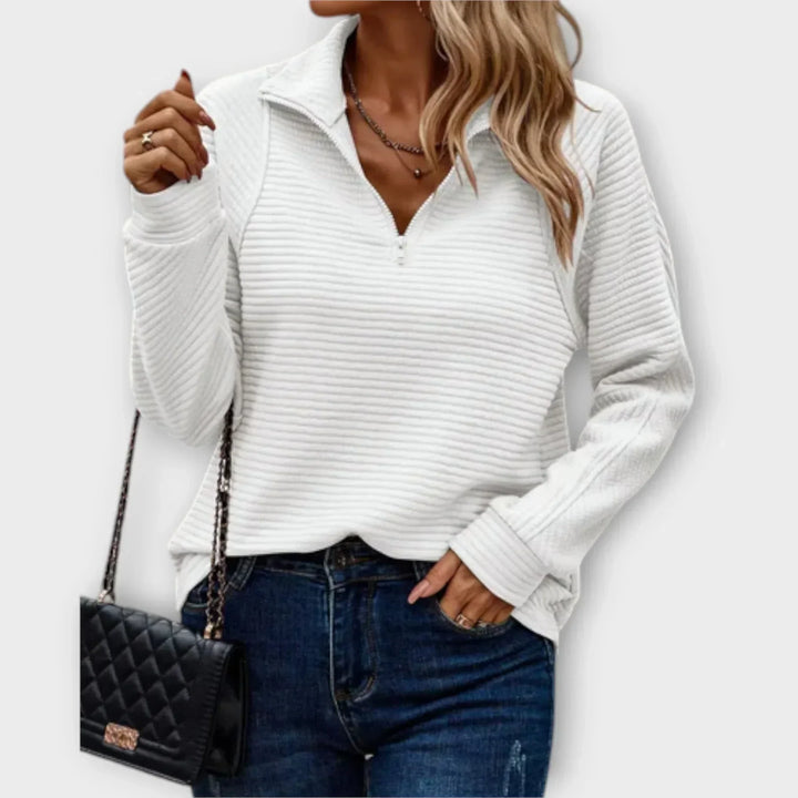 Elsa – Half-Zip-Pullover für mühelosen Stil und Komfort