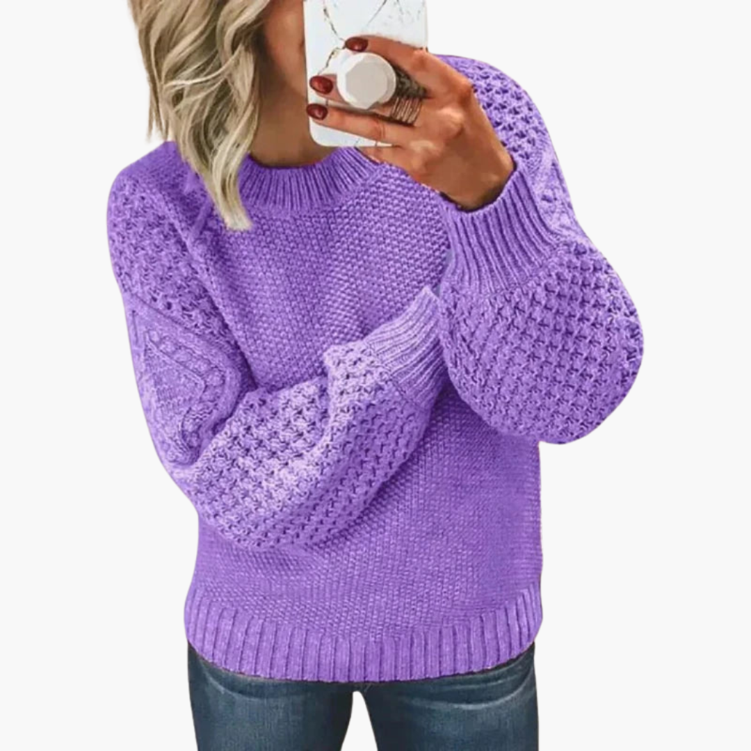 Maya | Klassischer Strickpullover