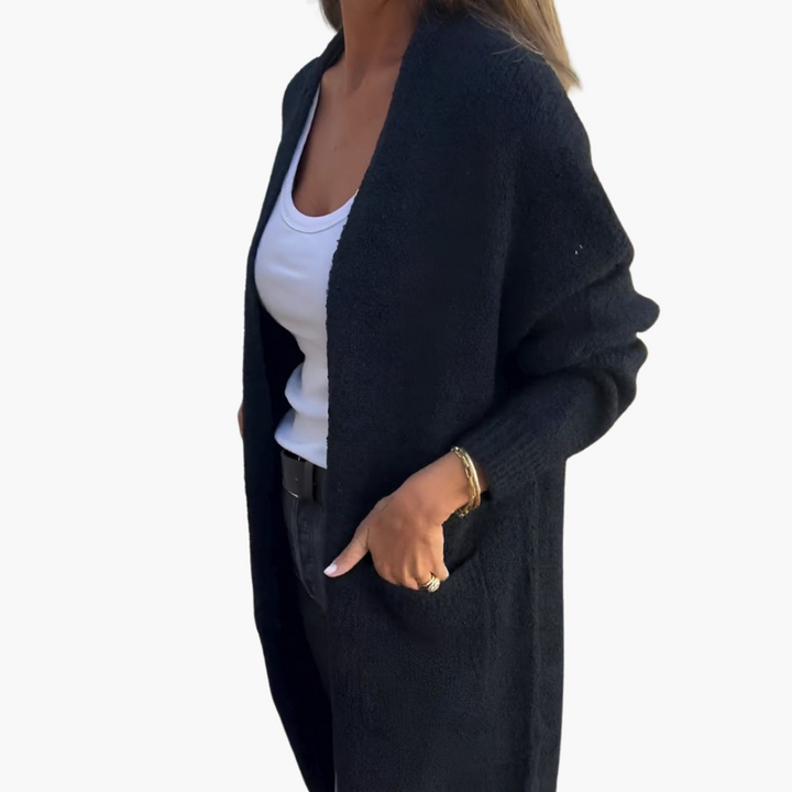 Holly | Legere Strickjacke mit Taschen