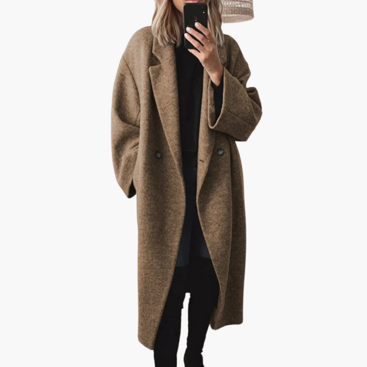 Tilly | Kuscheliger langer Mantel